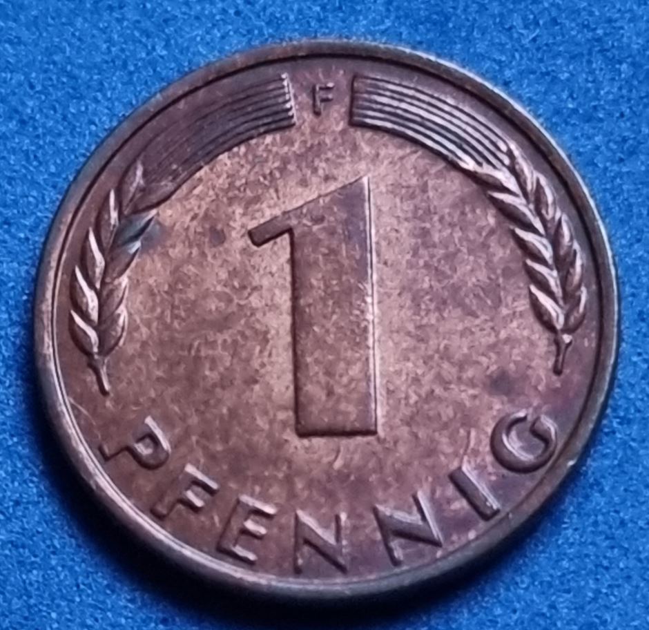  1571(9) 1 Pfennig (Bank Deutscher Länder) 1948/F in UNC- .......................... von Berlin_coins   