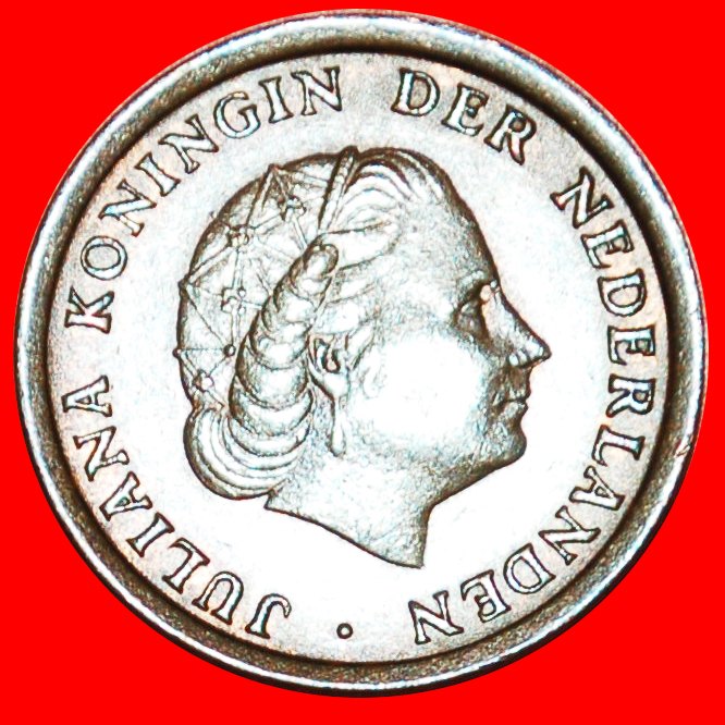  * PORTRÄT RECHTS (1950-1980): NIEDERLANDE ★ 1 CENT 1968! ★OHNE VORBEHALT!   