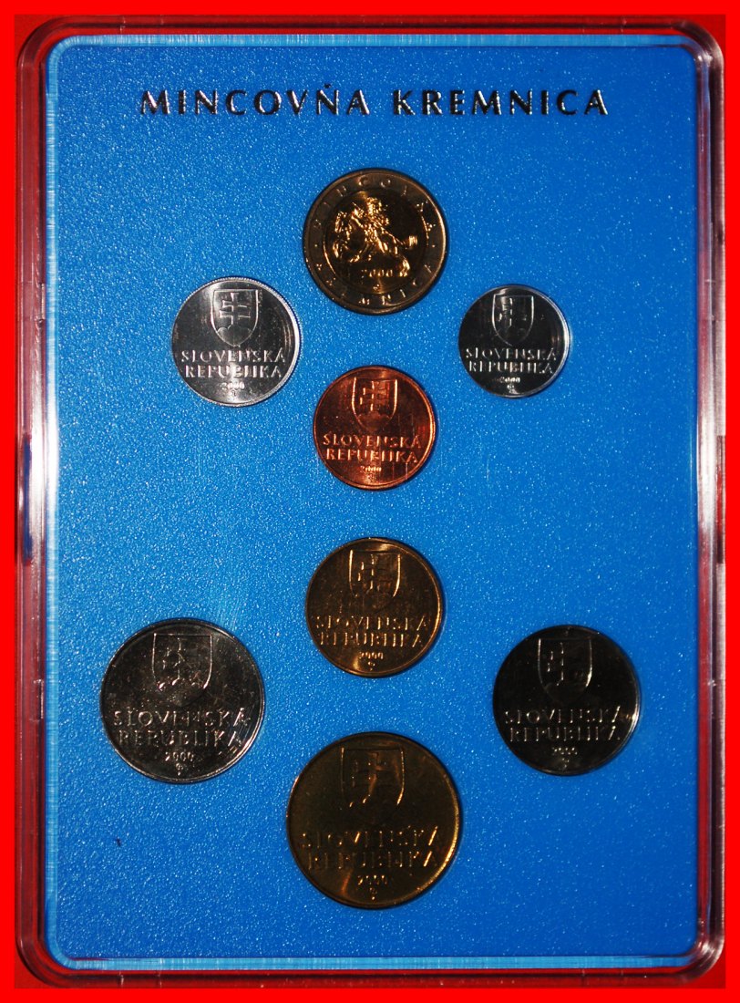  * RARITY: SLOVAKIA ★ 10-20-50 HELLER 1-2-5-10 CROWNS 2000 TO BE PUBLISHED!★LOW START★ NO RESERVE!   