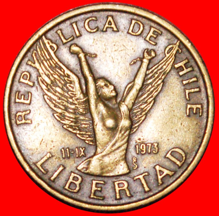  * ANGEL 1973: CHILE ★ 10 PESOS 1984! LOW START ★ NO RESERVE!   