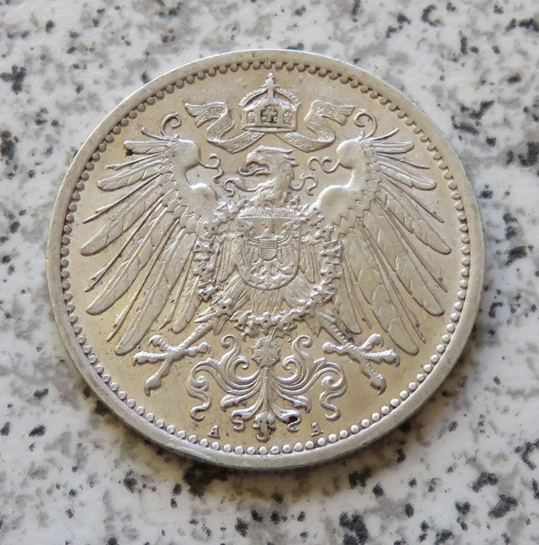  Kaiserreich 1 Mark 1900 A, besser   