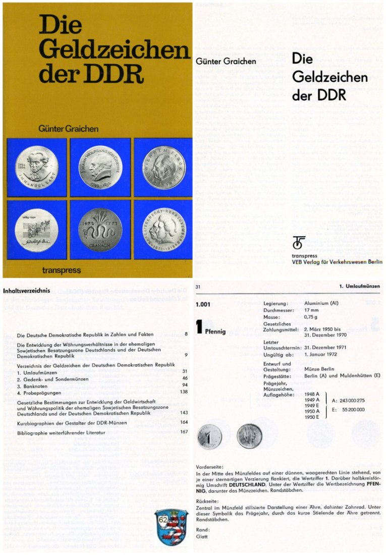  Graichen - Die Geldzeichen der DDR   