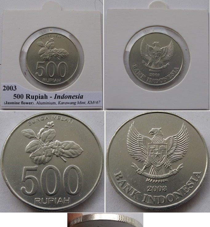  2003, Indonesien - 500 Rupiah   