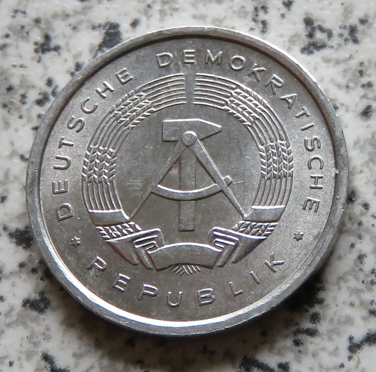  DDR 5 Pfennig 1978 A, Erhaltung   