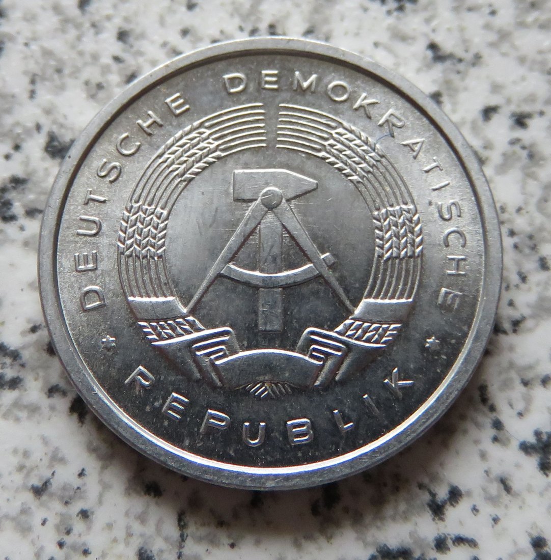  DDR 5 Pfennig 1981 A, Erhaltung   