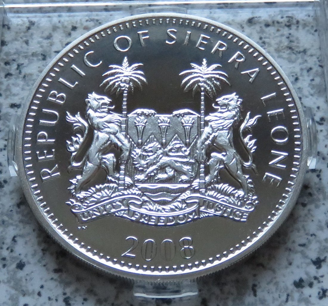  Sierra Leone 10 Dollar 2008   