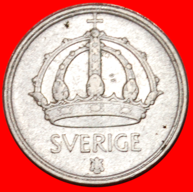  * SILVER★ SWEDEN★ 25 ORE 1947! GUSTAV V (1907-1950) LOW START ★ NO RESERVE!   