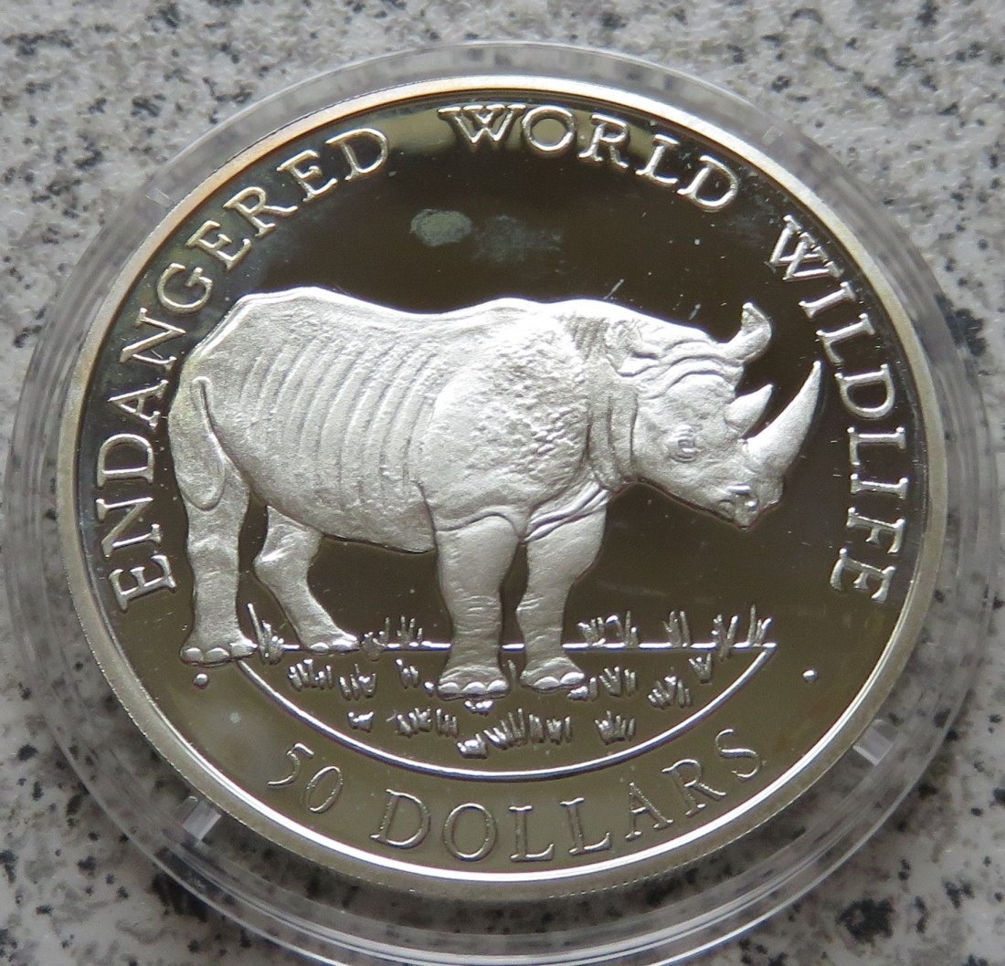  Cook Islands 50 Dollar 1990   