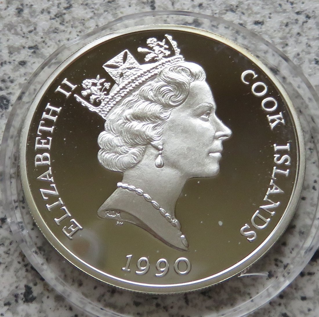  Cook Islands 50 Dollar 1990   