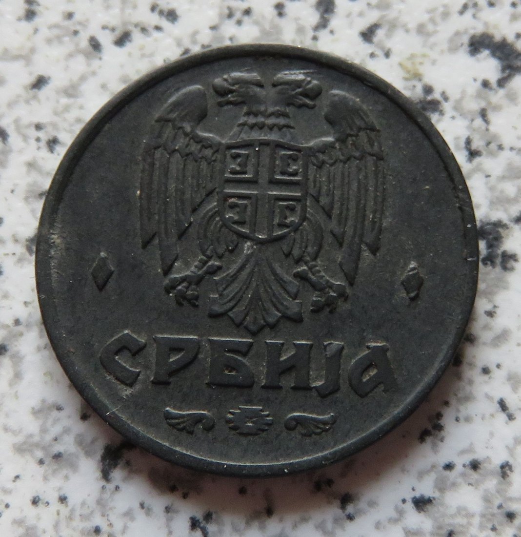  Serbien 1 Dinar 1942   