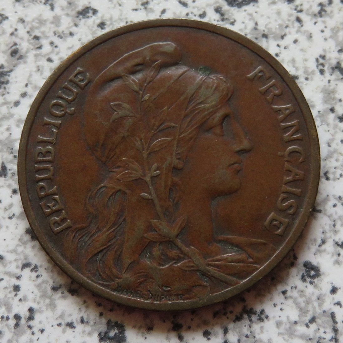  Frankreich 10 Centimes 1912   
