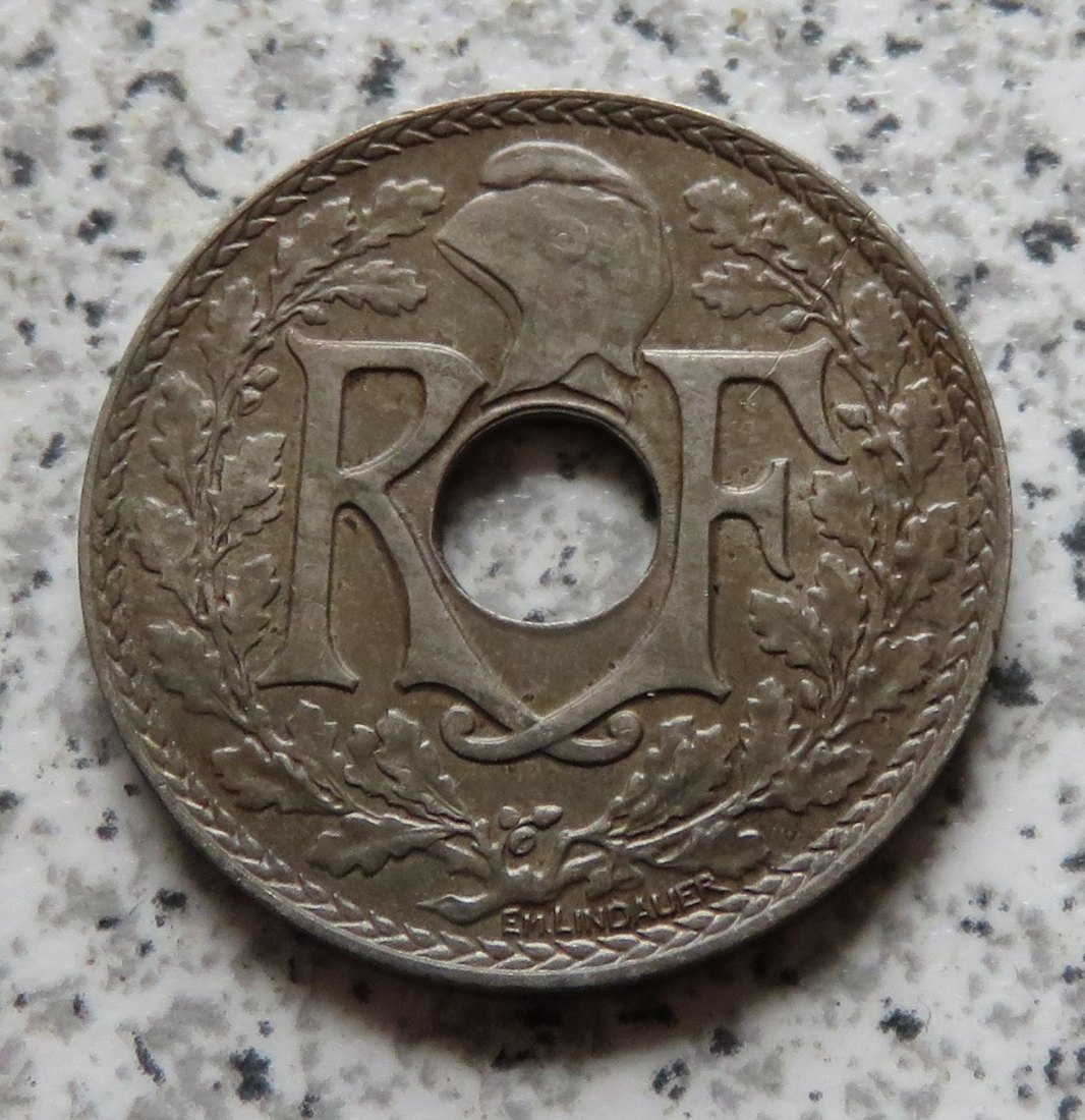  Frankreich 25 Centimes 1921   