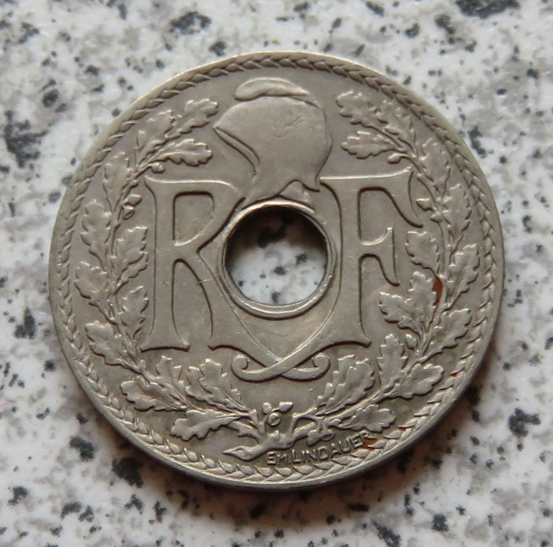  Frankreich 25 Centimes 1937   