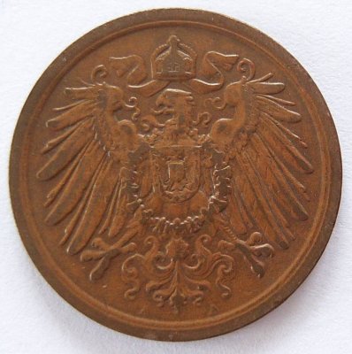  Deutsches Reich 2 Pfennig 1912 A Kupfer ss   