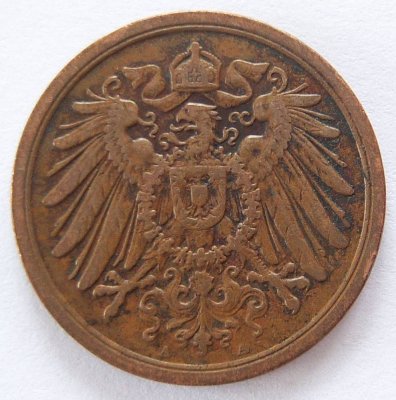  Deutsches Reich 2 Pfennig 1912 A Kupfer ss   