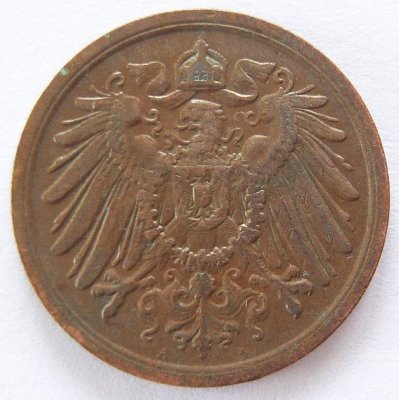  Deutsches Reich 2 Pfennig 1912 A Kupfer ss   