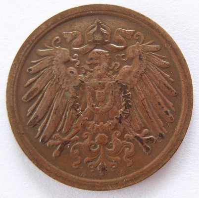  Deutsches Reich 2 Pfennig 1912 A Kupfer ss   