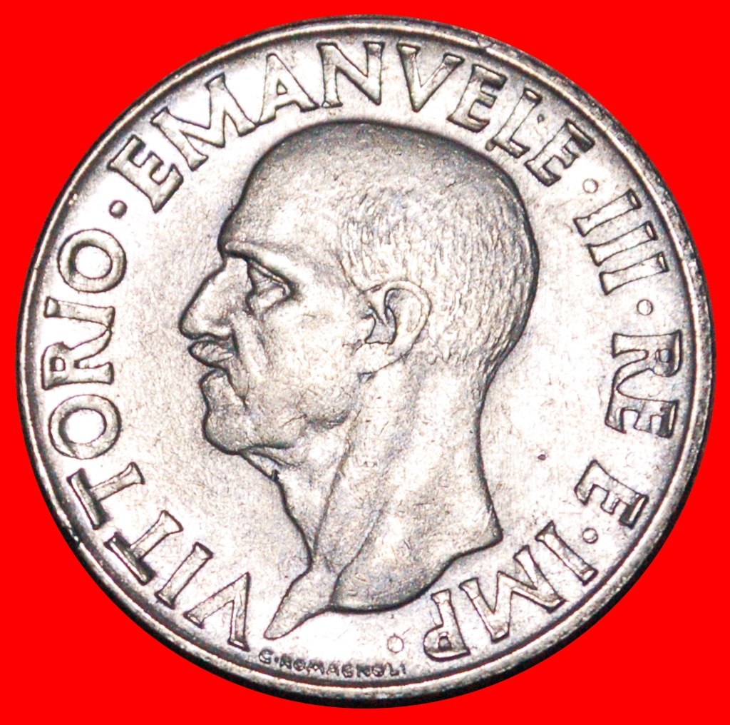  * NICHT MAGNETISCH: ITALIEN ★ 1 LIRA 1940R Viktor Emanuel III. (1900-1946) ★OHNE VORBEHALT!   