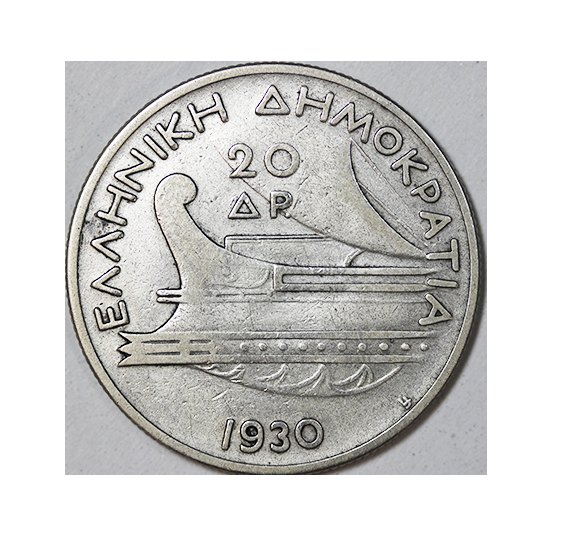 Griechenland, 20 Drachme ,1930