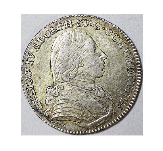  Schweden ,1/6 Riksdaler 1806   