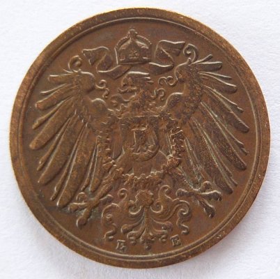  Deutsches Reich 2 Pfennig 1912 E Kupfer ss   