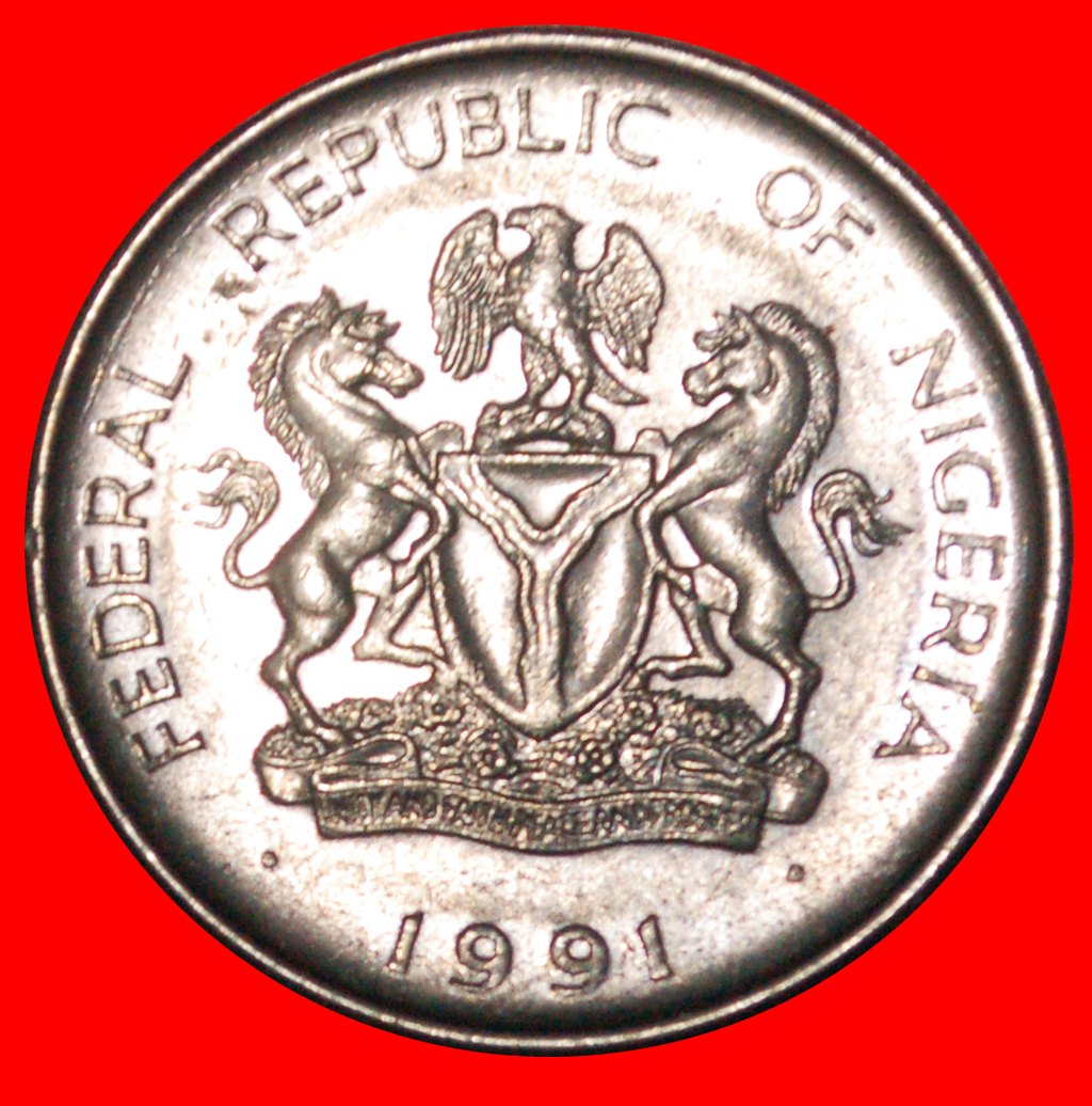  * ADLER: NIGERIA ★ 1 NAIRA 1991 MACAULAY 1864 1946! OHNE VORBEHALT!   