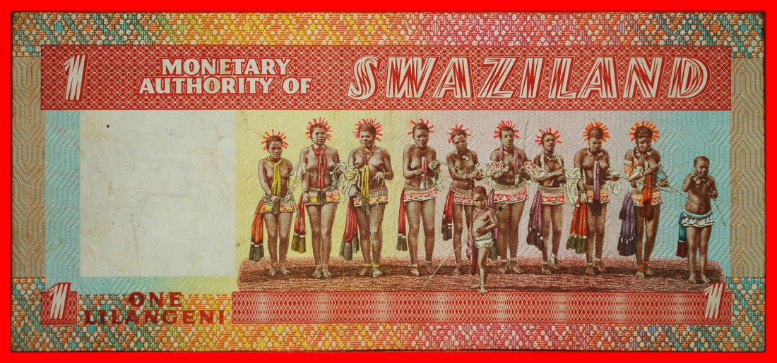  * GREAT BRITAIN: SWAZILAND★1 LANGENI ND (1974)★KING, PRINCESSES AND ELEPHANT★LOW START ★ NO RESERVE!   