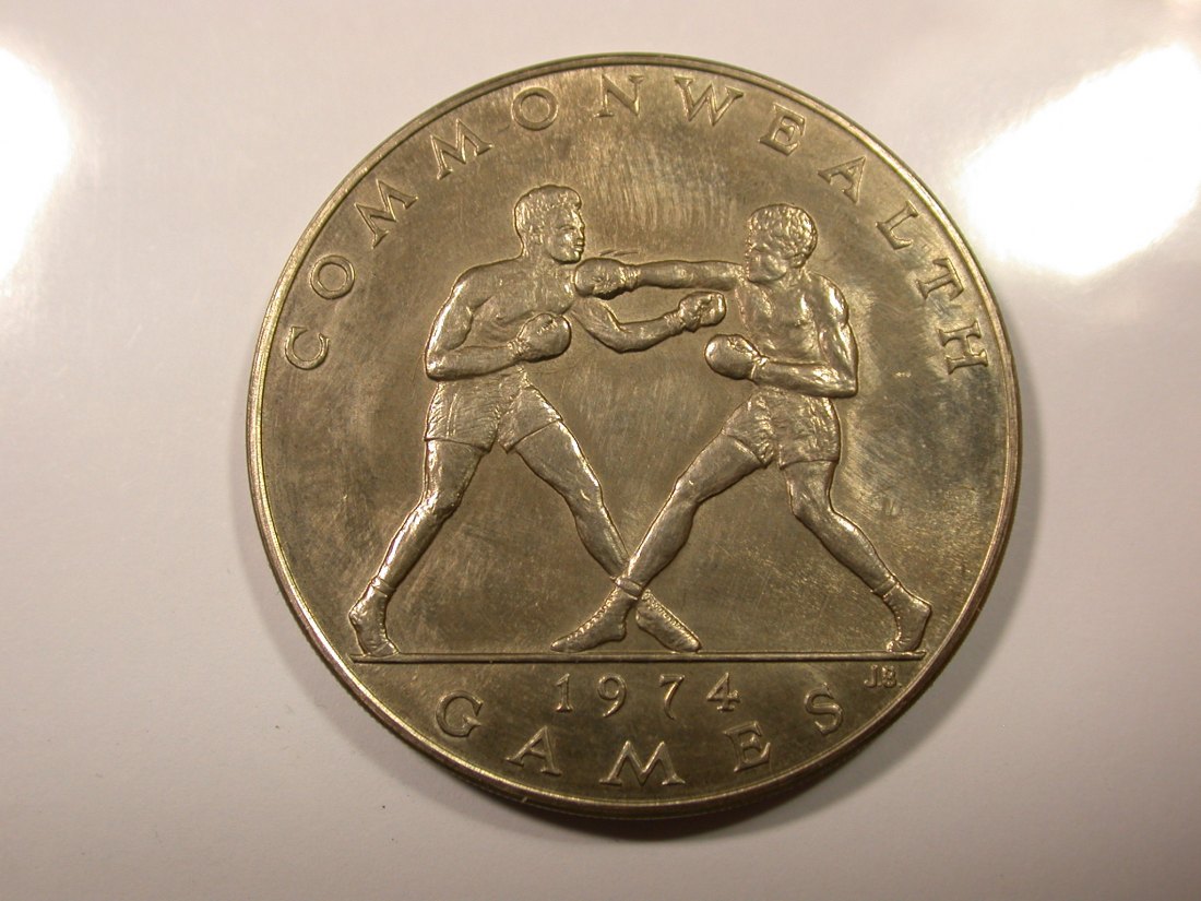 G14 Samoa 1 Tala 1974 Olympia Boxen in UNC Originalbilder