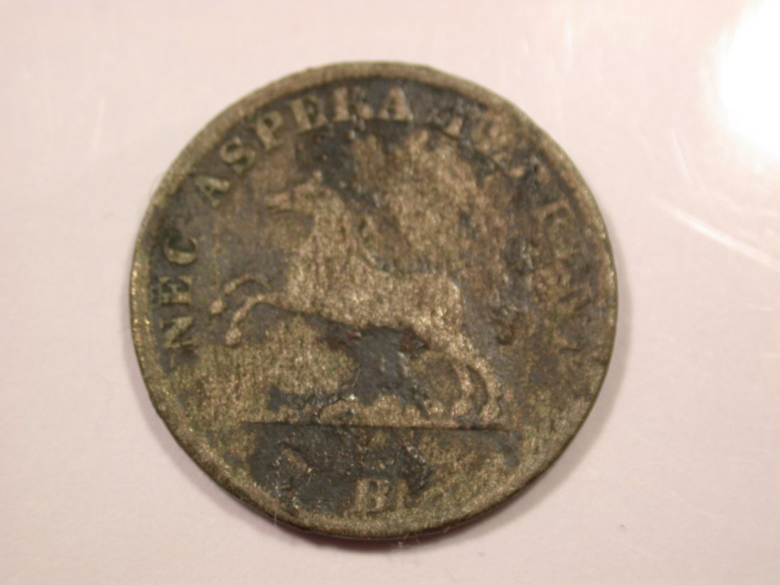  G15 Hannover  6 Pfennig 1847 in f.schön  Originalbilder   