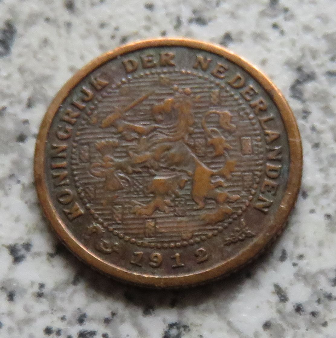  Niederlande 1/2 Cent 1912   