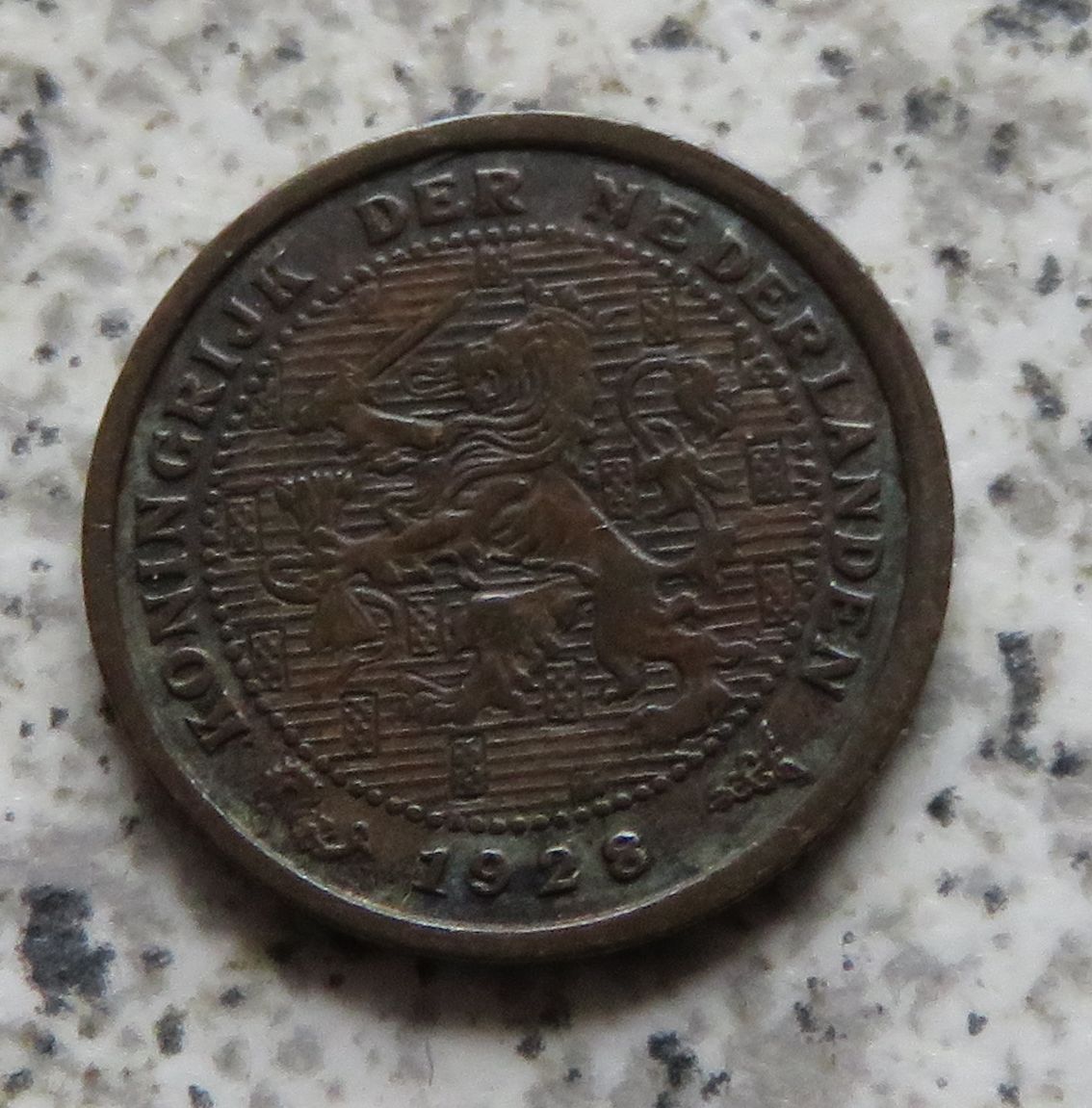  Niederlande 1/2 Cent 1928   