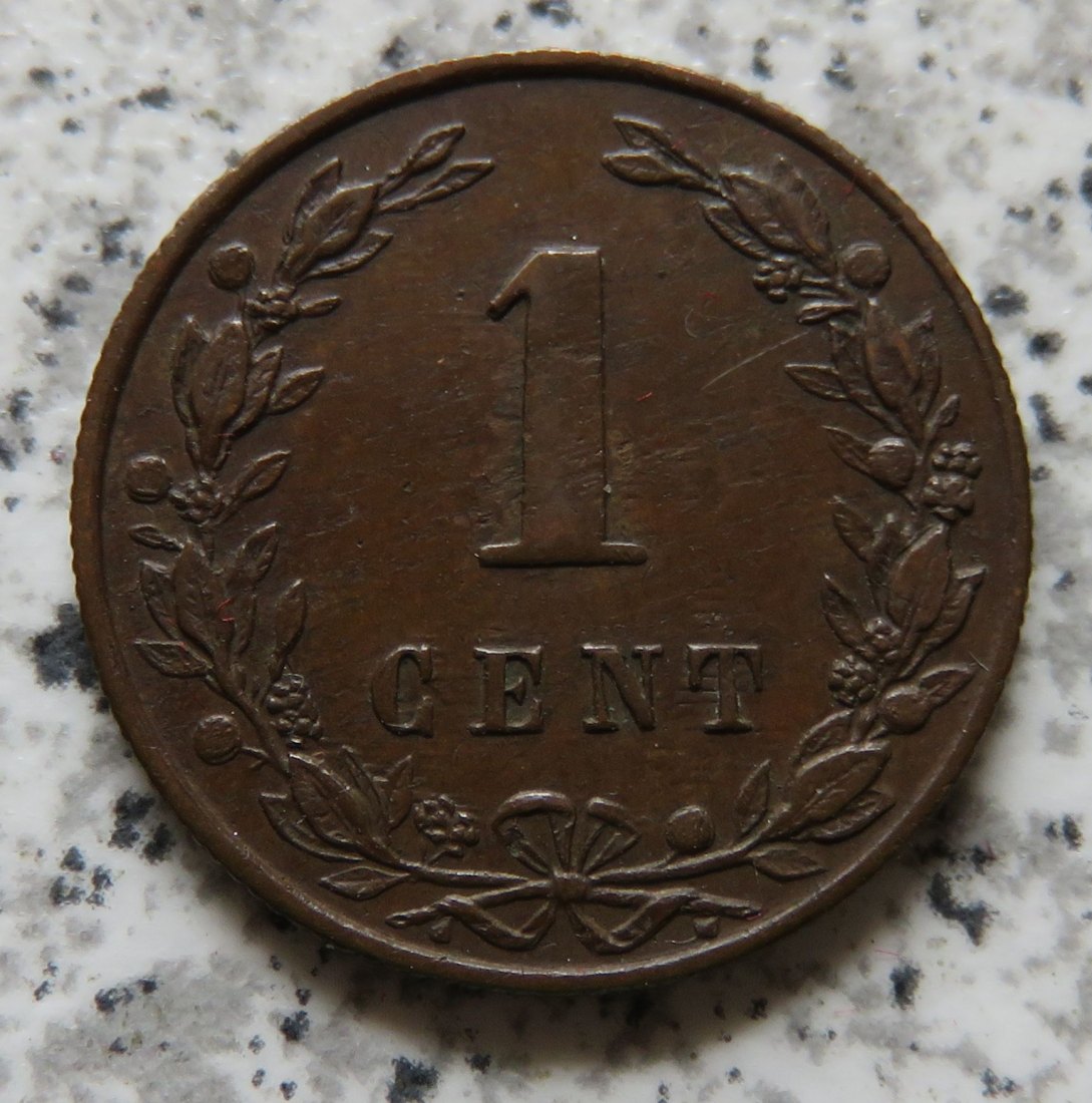  Niederlande 1 Cent 1882   