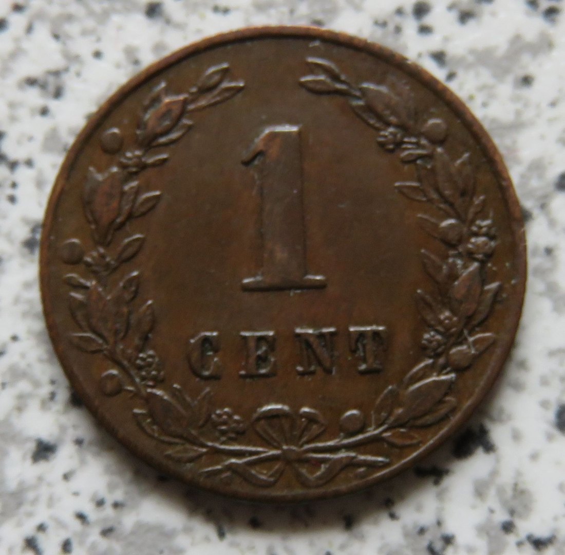  Niederlande 1 Cent 1883   