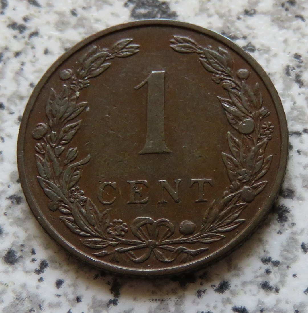  Niederlande 1 Cent 1906   