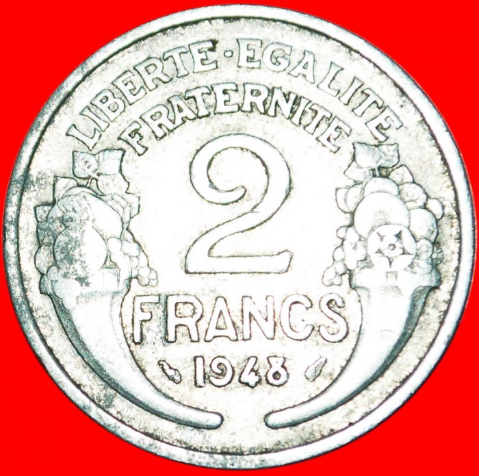  * CORNUCOPIAS: FRANCE ★ 2 FRANCS 1948! LOW START★NO RESERVE!   