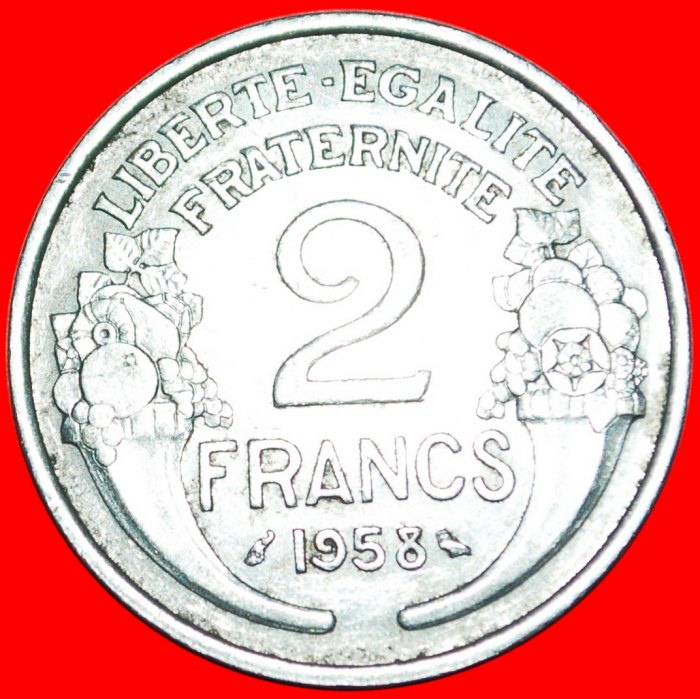  * CORNUCOPIAS: FRANCE ★ 2 FRANCS 1958! LOW START★NO RESERVE!   