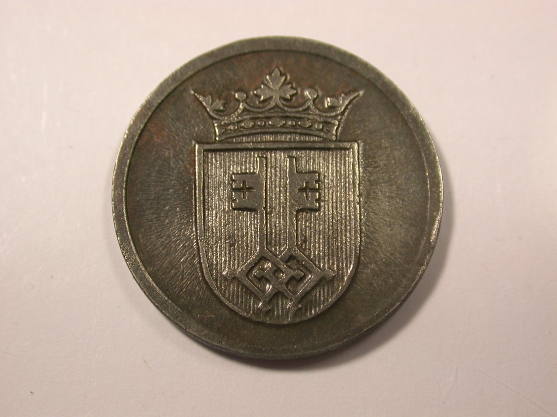  G16 Notgeld  Wittlich  10 Pfennig 1919 Eisen in vz-st      Originalbilder   