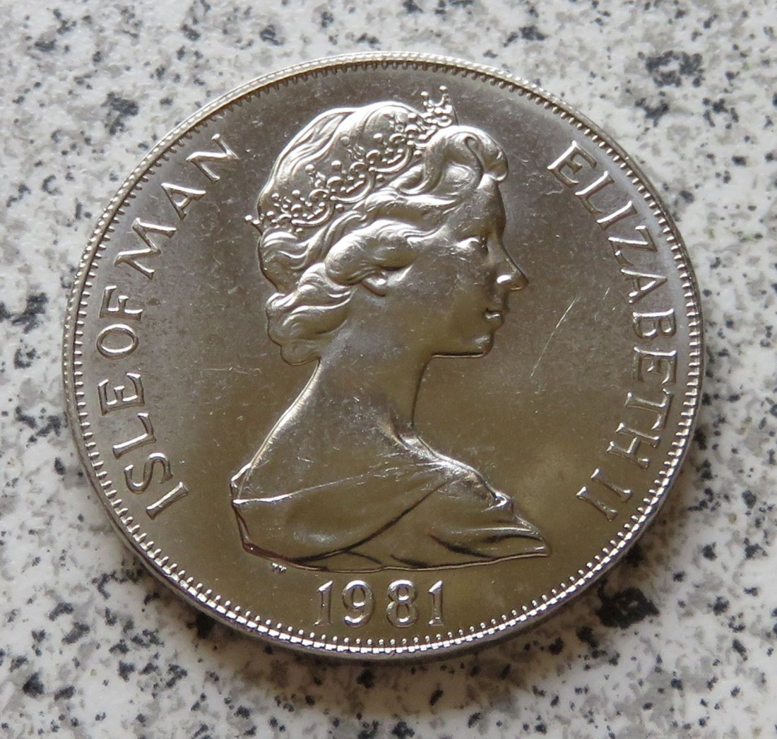  Isle of Man 1 Crown 1981   