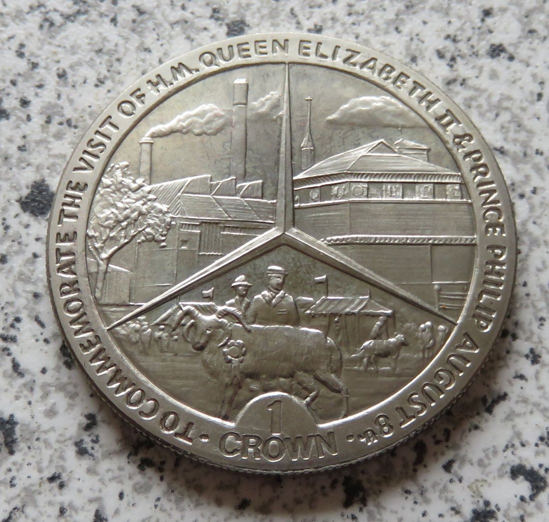  Isle of Man 1 Crown 1989   