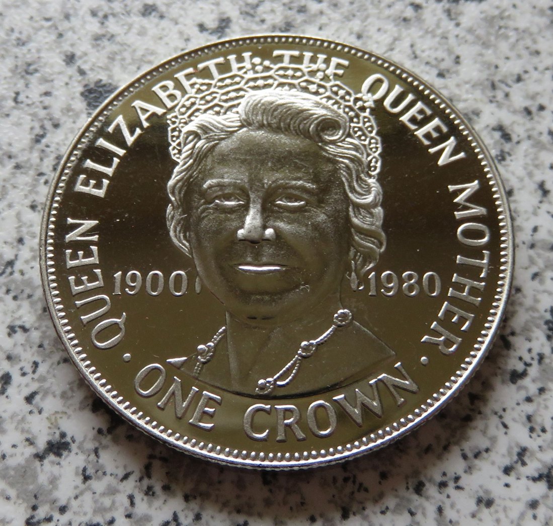  Ilse of Man 1 Crown 1980   