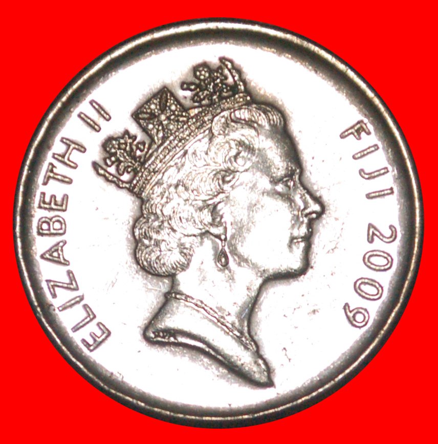  * CANADA (2009-2010): FIJI ★ 10 CENTS 2009! WEAPON! ELIZABETH II (1953-2022) LOW START★ NO RESERVE!   