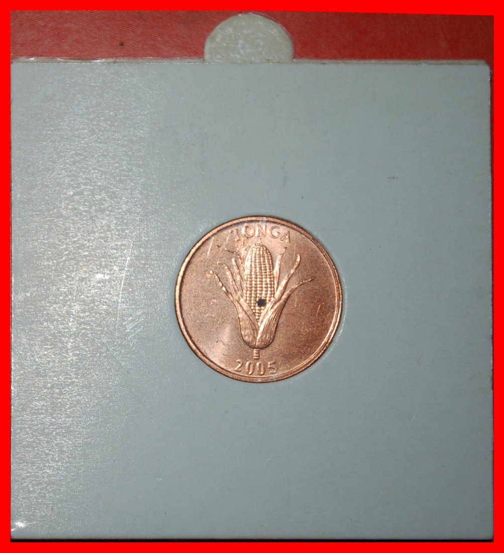 * GROSSBRITANNIEN 2002-2005:TONGA★FAO 1 SENITI 2005 STG STEMPELGLANZ★MAIS★IN PACKUNG★OHNE VORBEHALT!