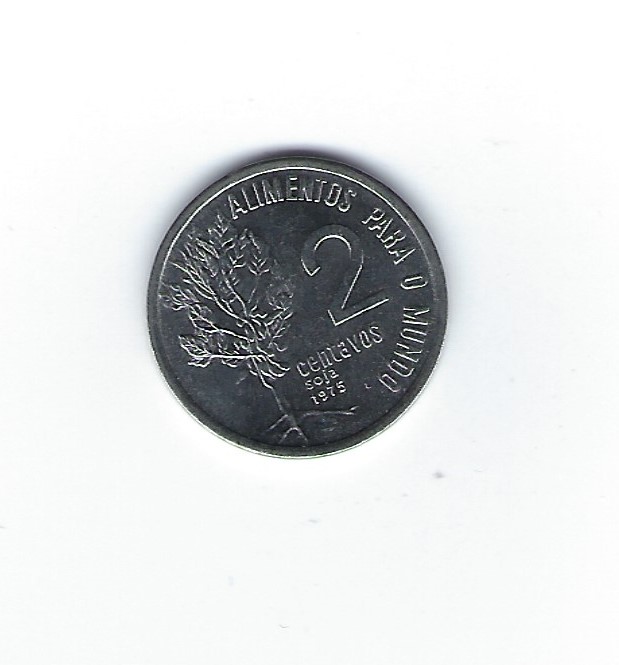  Brasilien 2 Centavos 1975 FAO   