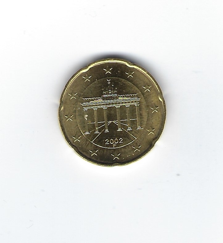  Deutschland 20 Cent 2002 F   