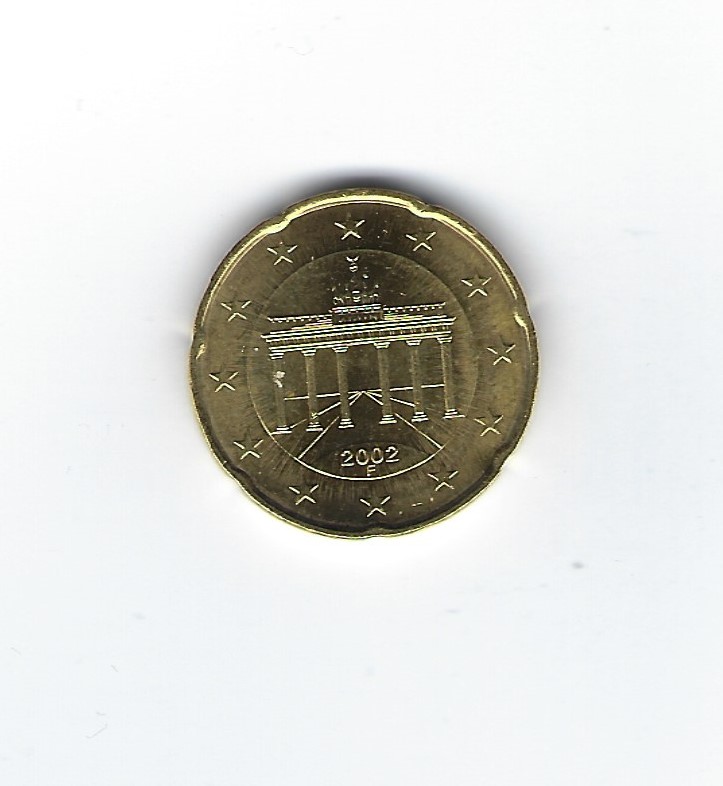  Deutschland 20 Cent 2002 F   