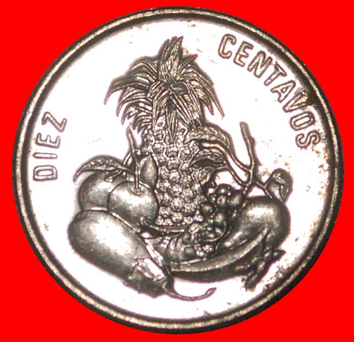  * CANADA: DOMINICAN REPUBLIC ★ 10 CENTAVOS 1989 MINT LUSTRE! ★LOW START ★NO RESERVE   