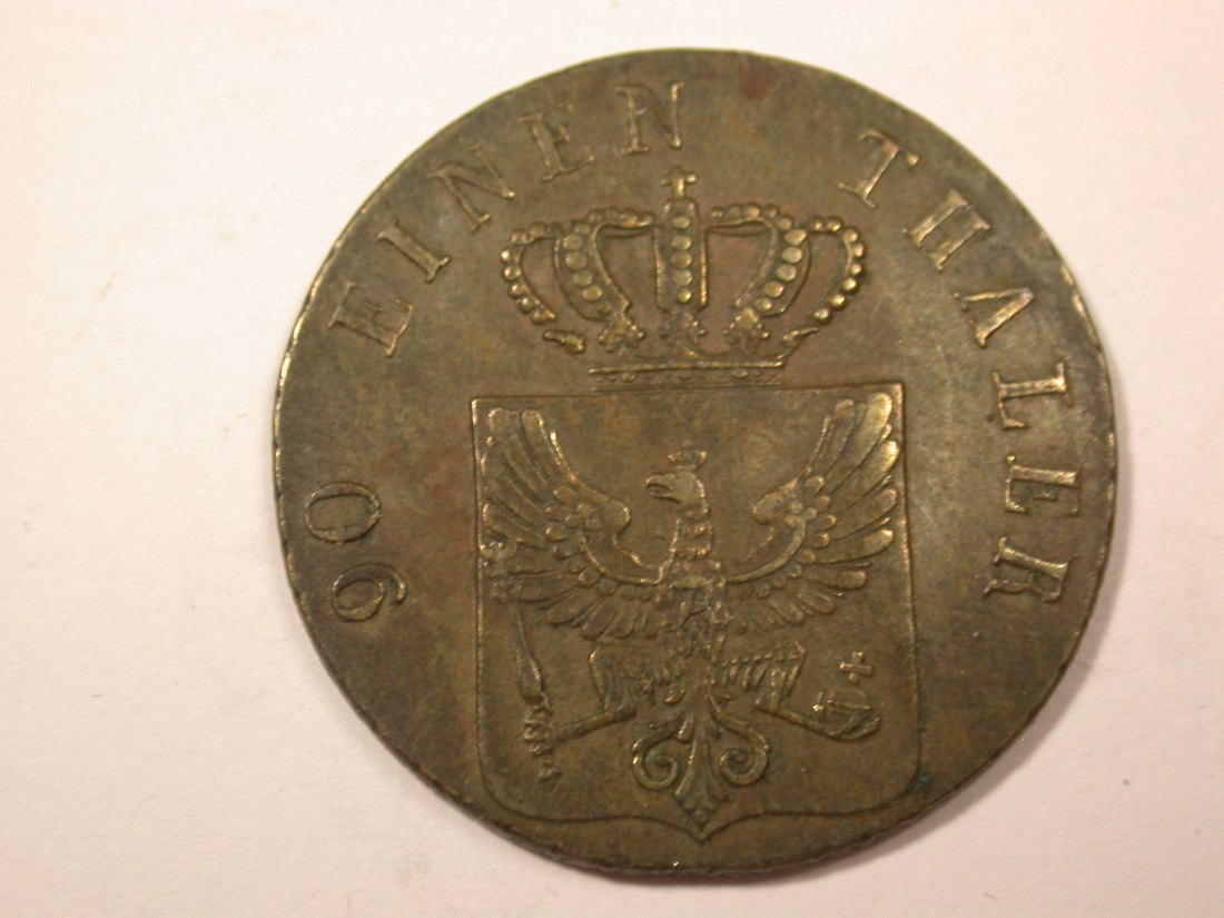  G18  Preussen  4 Pfennig 1839 D in ss-vz/f.vz  Seltener  Originalbilder   