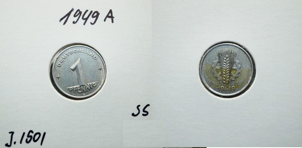  DDR 1 Pfennig 1949 A   