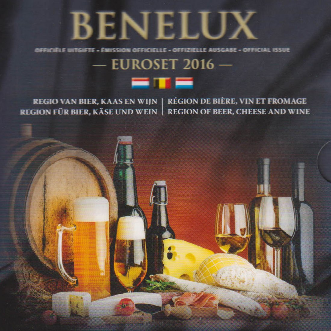  Offiz. KMS Benelux *Benelux Staaten - Region für Bier, Käse und Wein* 2016 nur 10.000St!   