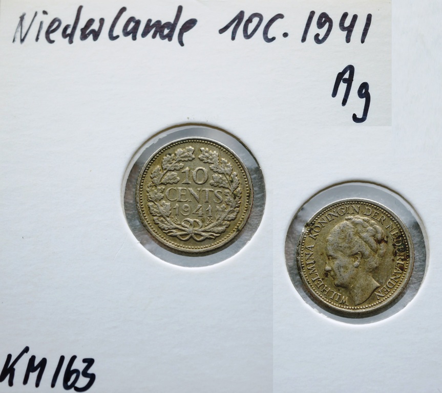  Niederlande, 10 Cent 1941   